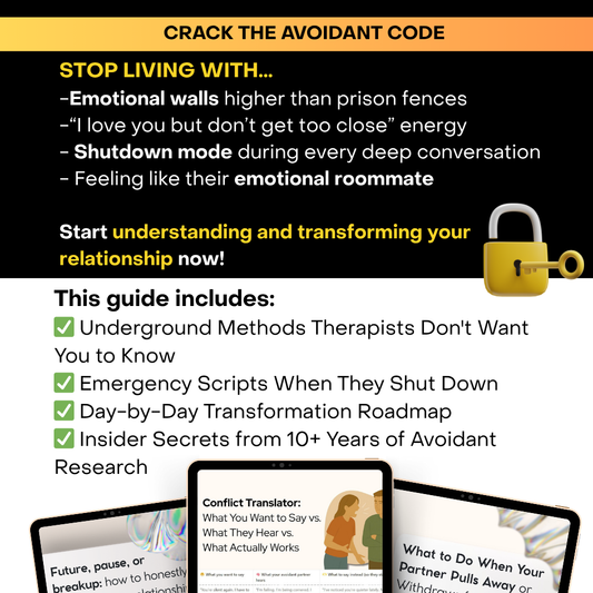 ENOUGH WITHOUT PROOF: STOP FEELING “TOO MUCH” NEXT TO AN AVOIDANT AND RECLAIM YOUR WORTH